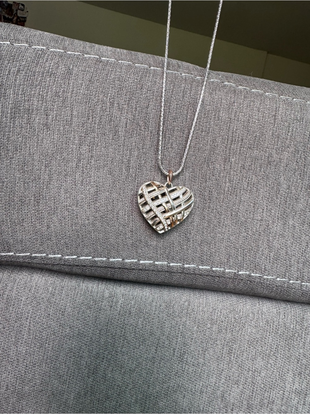 Brighton Neptune's Rings Convertible Reversible Heart necklace - Picture 7 of 13